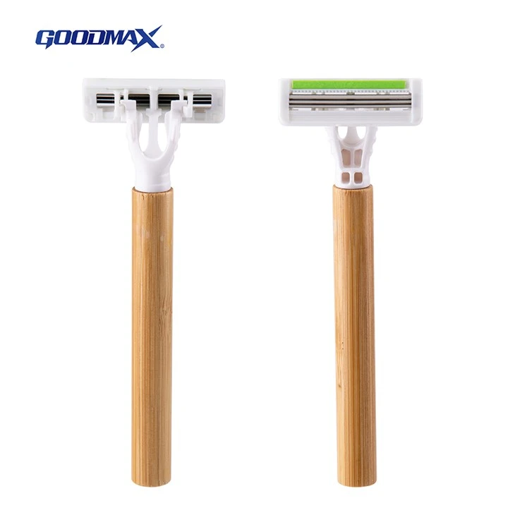 Eco Friendly Bamboo Shaving Razor with Changeable Head